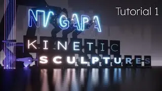Unreal Engine 5 Niagara Kinetic Sculptures Marketplace Tutorial 1
