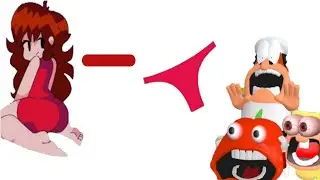 Pizza Tower Screaming Meme React 11 | FNF Girlfriend - PANTIES = ?