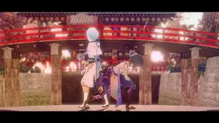 【MMD x PS x Genshin Impact】 Fragile 【Xiao/Chongyun】
