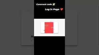 Create a Trending Login Page using HTML, CSS, and JavaScript #coding #love #viralshort