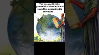 The ancient Greeks proved that the earth is round... But people in 2023 believe the earth is flat