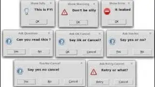 Tkinter messagebox using Python 3