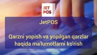 Qarzni yopish va yopilgan qarzlar haqida ma'lumotlarni ko'rish