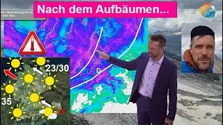 Nach dem Aufbäumen... wieder wechselhaft. Wettervorhersage 08.-18.08.2024. Hitze kürzer & schwächer.