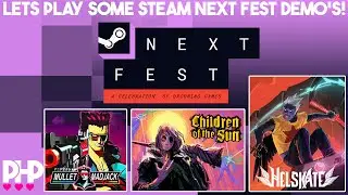 Lets play some #Steam #NextFest Demo's! | Plastic Hearts Pod