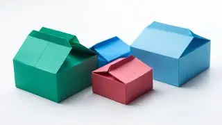 Origami Paper Box | Paper Gift Box | Paper Craft | DIY