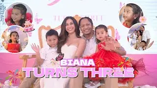 BIANA 3RD BIRTHDAY CELEBRATION 🦋 | ZEINAB HARAKE