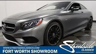 2017 Mercedes-Benz S 550 4matic Night Edition For Sale | 4511 DFW