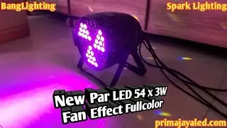 New Par LED 54 x 3W Fan Effect Fullcolor