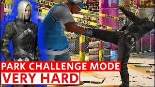 Urban Reign Park Challenge mode Very Hard difficulty 4K Ultra HD