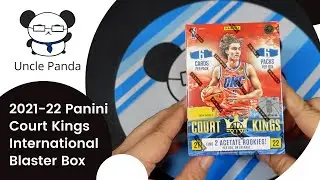 Opening International Exclusive 2021-22 Panini Court Kings Basketball International Blaster Box