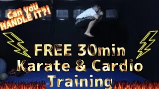 30 minute @ home Karate / cardio training! アメリカ代表空手家と３０分家トレ！