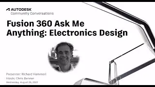 Fusion 360 Ask Me Anything: Electronics Design - October 2022