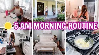 6 AM MORNING ROUTINE | STAY AT HOME MOM SCHEDULE | Amy Darley