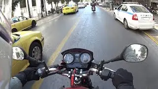 Daily Rides on a Yamaha ybr125 N.4/A bad Day