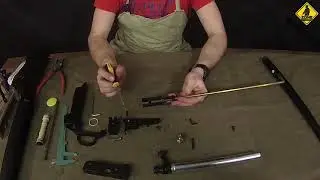 Сусанин страйкбол/Часть 3, разборка винтовки ВСР-10 стволик, камера резинка hop-up