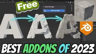 10 Most Insane & Free Blender Addons Of 2023