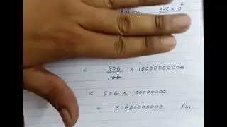 Scientific to ordinary notation/Class-IX