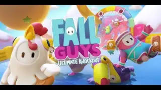 мой первый раз в Fall Guys!