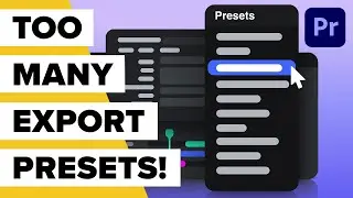 Delete Premiere Pro Export Presets