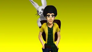 [Digital Sculpting] | ZBrush | Cartoon : Boy & Rabbit