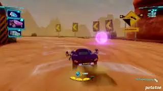 cars 2: the video game | Holley Shiftwell - canyon run | potatoe