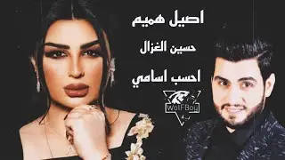 اصيل هميم و حسين الغزال - احسب اسامي ( ريمكس ) || Dj WolFBoy