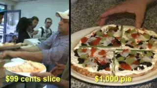 New York: Pizza from $1 to $1,000