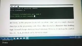 Introduction of "C code to create program".