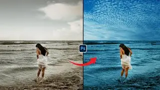 How to Change Water Color in Photoshop  | Photo Editing Tutorial