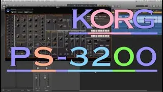 Simulating the KORG PS-3200 Polyphonic Synthesizer from 1978. VST/AU PLUGIN FREE