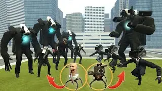 Compare the power of Corrupted Camera and other Bosses in Garry's Mod