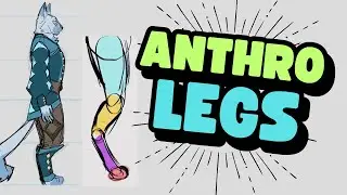 How to draw Animal Legs for Anthro Characters