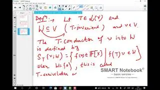 MA412, LECTURE NO 19 (Triangularization) by Tapas Chatterjee, IIT Ropar