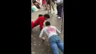 Gaston lifting contest and won...FIGHT