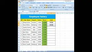 salary me bonus kese add kare Hindi #salary #bonus #employees
