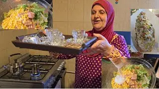 عملت أسهل و ألذ سلطة تونا (طن) و زرنا حماتي 🤩
