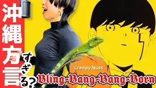 【替え歌】 沖縄方言 すぎる「鏡よ鏡 答えちゃって」【歌ってみた】🦎Creepy Nuts - Bling‐Bang‐Bang‐Born【TV Anime｢マッシュル-MASHLE-｣ OP】