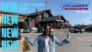 NEW Pflueger Lady Trion Fishing Rod And Reel Combo REVIEW