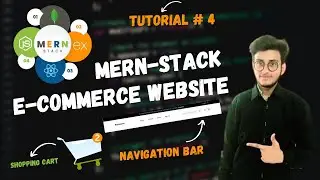 Mern Stack E-Commerce Website Tutorial #4 || Create Navigation Bar.