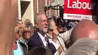 Jeremy Corbyn in Crewe