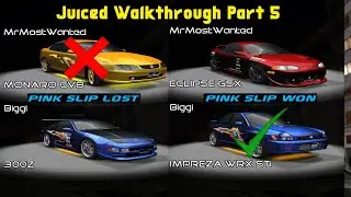 LOSING AND WINNING PINK SLIPS | Juiced Walkthrough Part 5