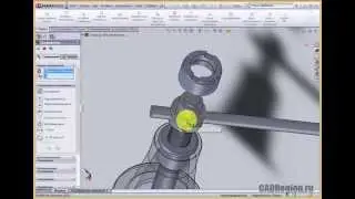 Сборка и анимация домкрата в SolidWorks