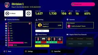 Efootball 2023Division 1 with speaker