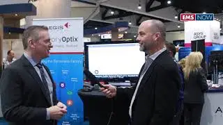 Eric Miscoll with Jason Spera, Chief Executive Officer, Aegis Software at APEX 2019