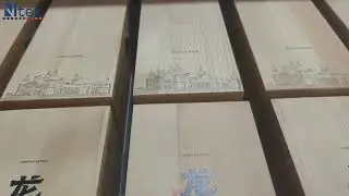 UV flatbed printer prints on wood