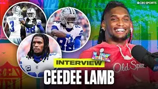 CeeDee Lamb talks Old Spice sponsorship, demonstrates the first down 'cooking' celebration 🤣