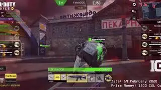IGL 19 February 2020 Call of Duty Mobile: Free For All