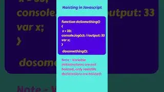 Hoisting in JavaScript Simplified - Clear Examples and Tips