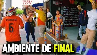 Así Se Vive La Final de la Copa América En Las Calles de Colombia 🇨🇴